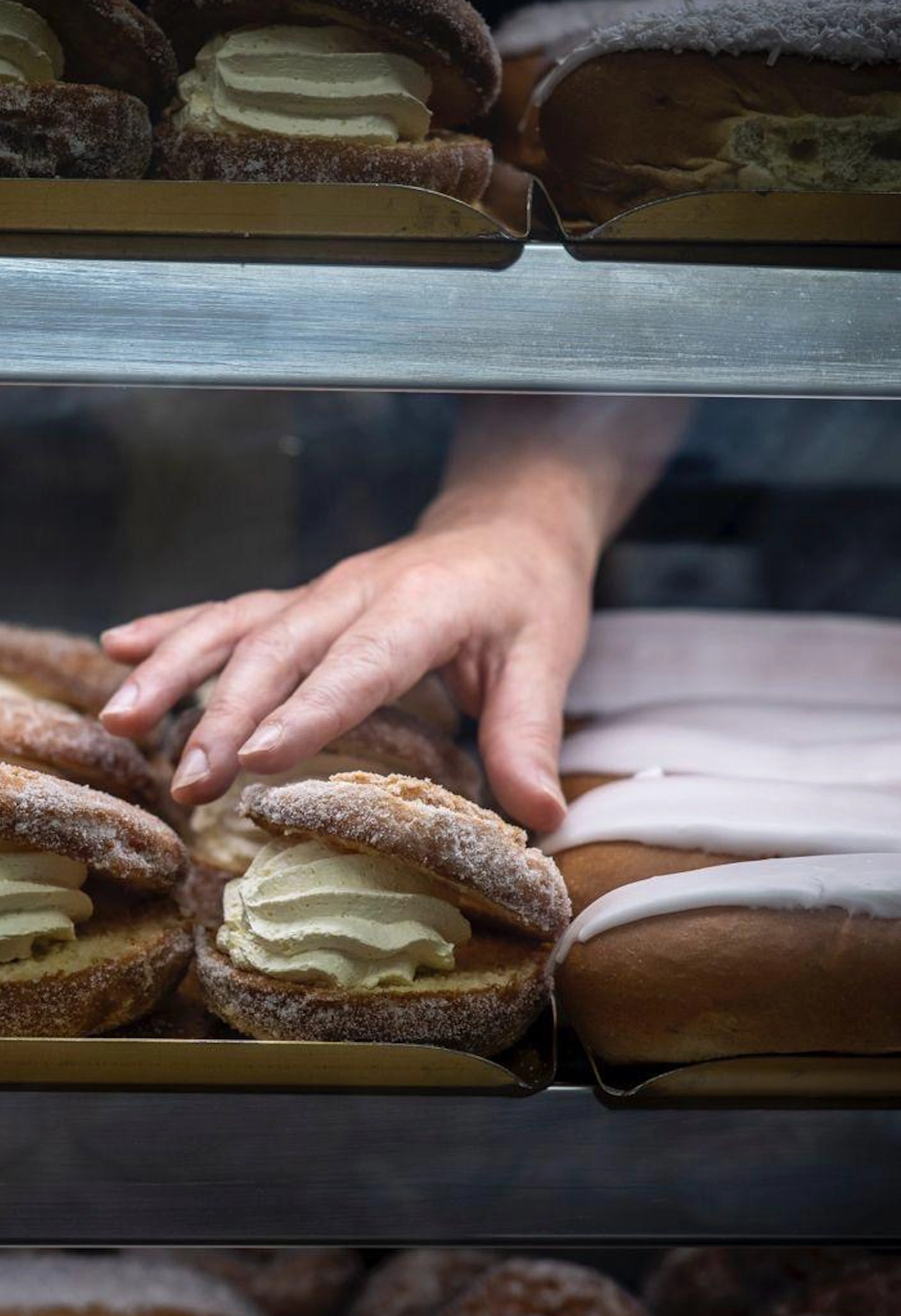 Bakers preparing pasties for the oven